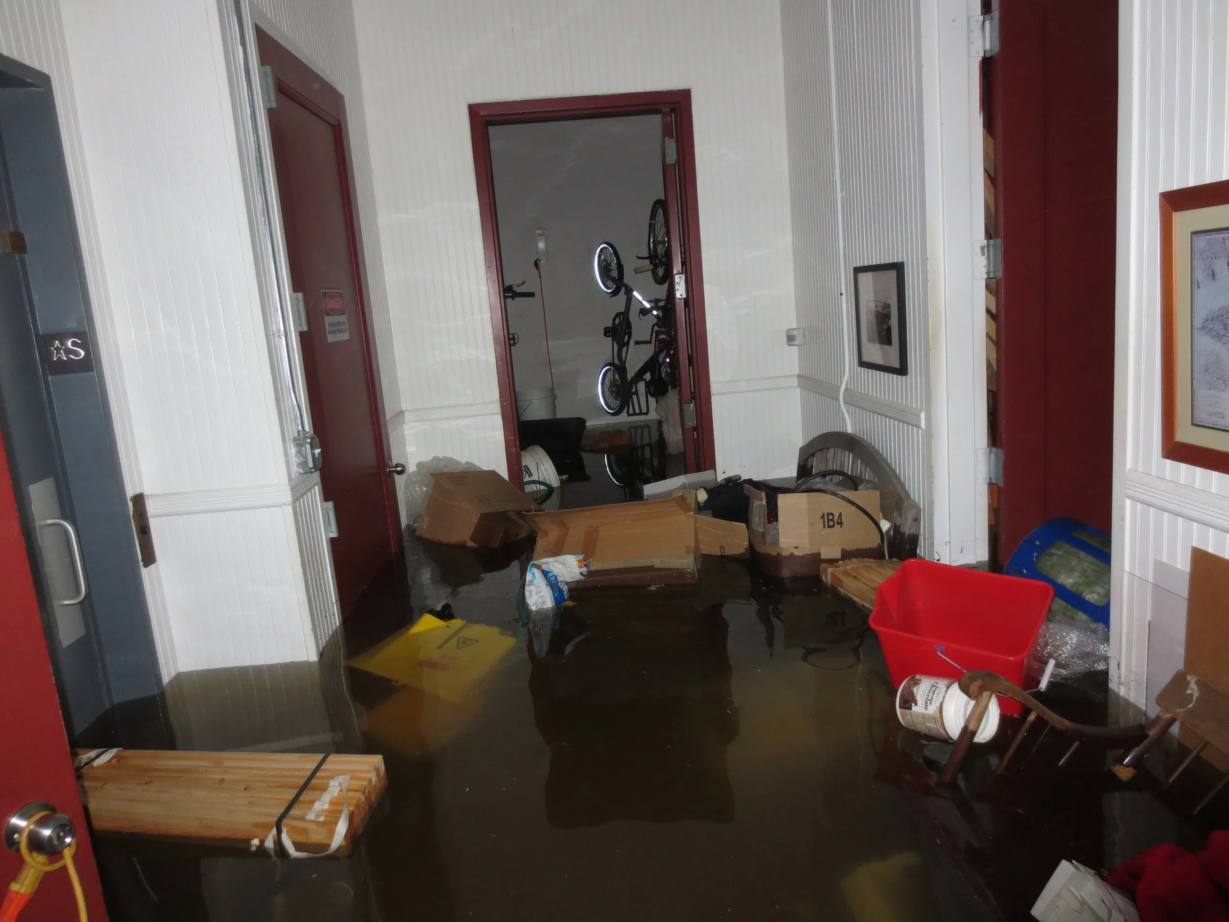 The flood — lobby